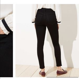 NWT Loft Curvy High Waist Skinny
